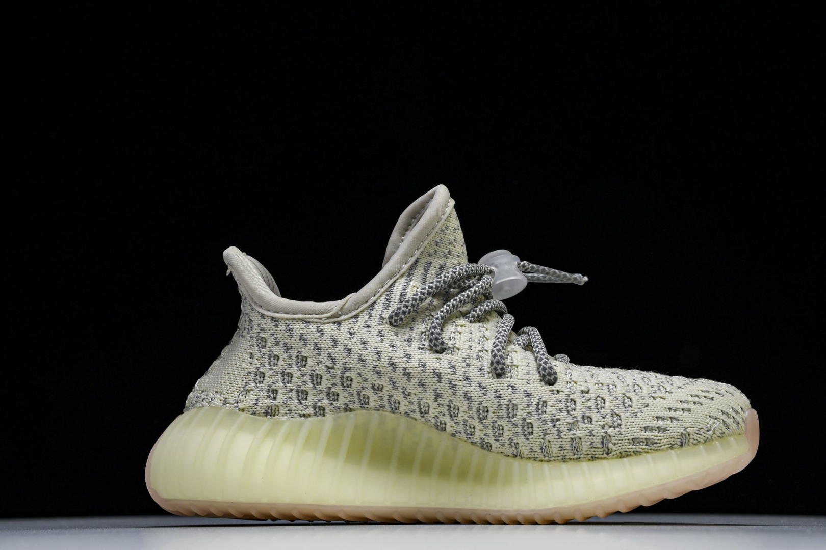 (儿童鞋)YEEZY BOOST 350 V2 真爆软底大小童运动鞋 须白满天星 FV3254#真爆底 