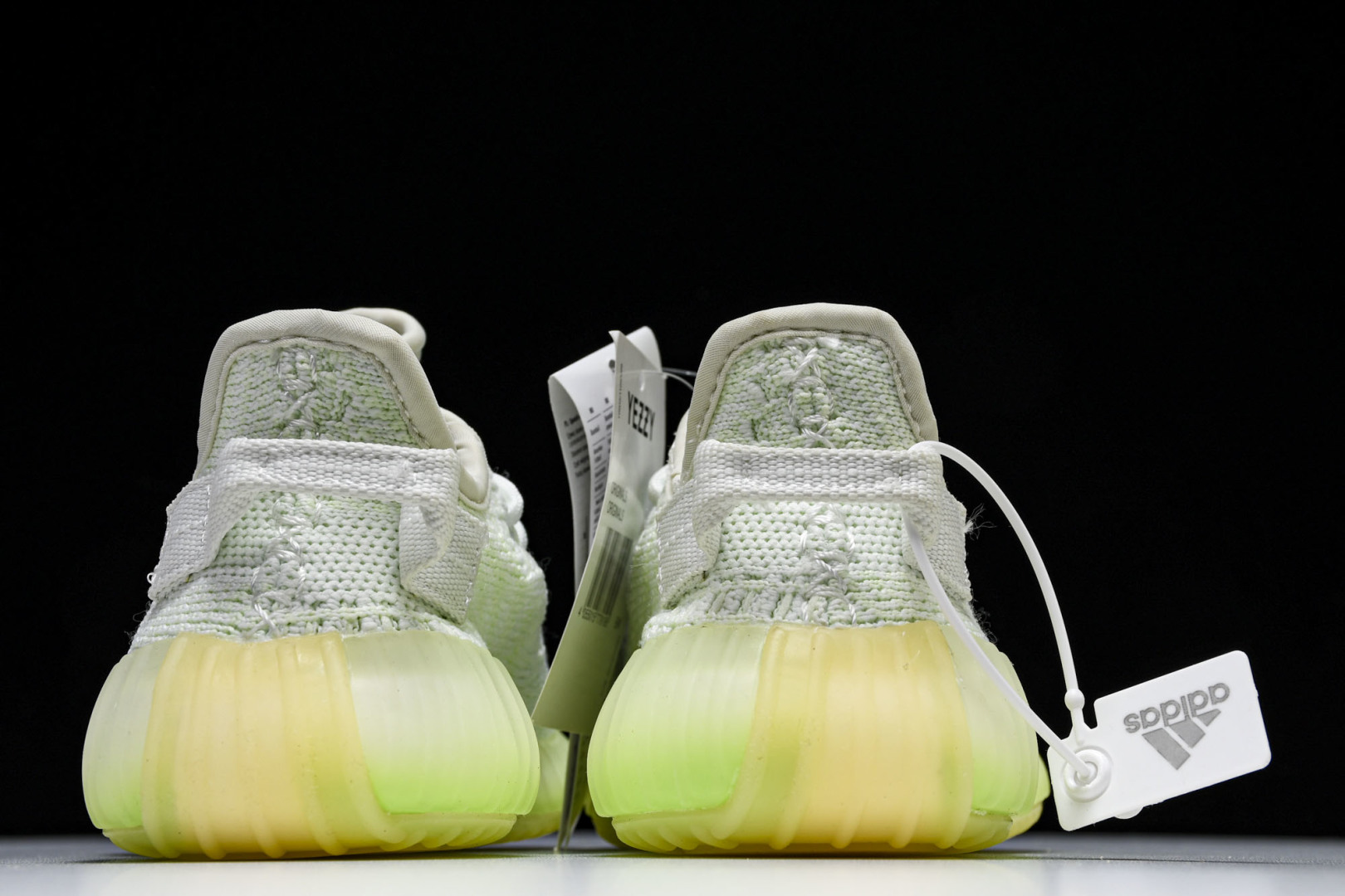 (儿童鞋)YEEZY BOOST 350 V2 真爆软底大小童运动鞋 亚洲 C#真爆底 魔术扣，兔系带，