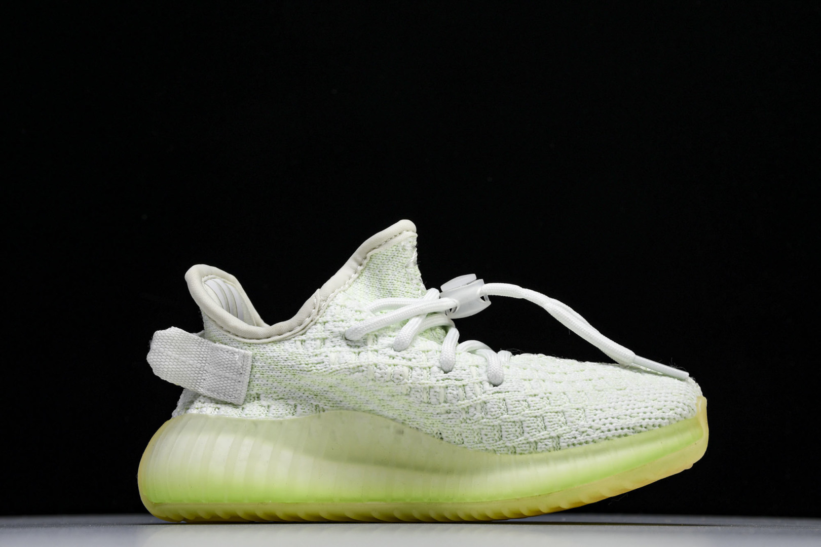 (儿童鞋)YEEZY BOOST 350 V2 真爆软底大小童运动鞋 亚洲 C#真爆底 魔术扣，兔系带，