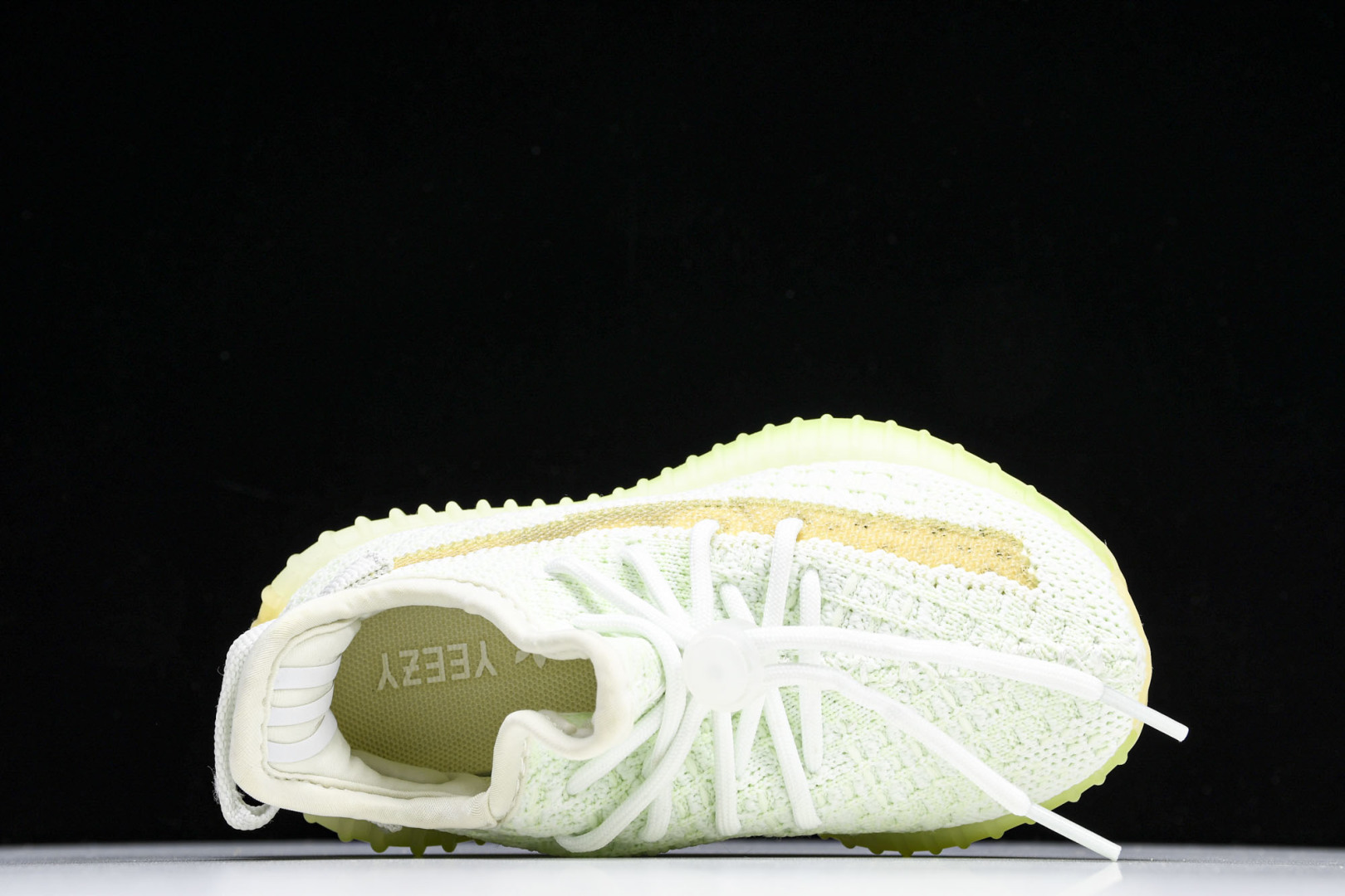 (儿童鞋)YEEZY BOOST 350 V2 真爆软底大小童运动鞋 亚洲 C#真爆底 魔术扣，兔系带，