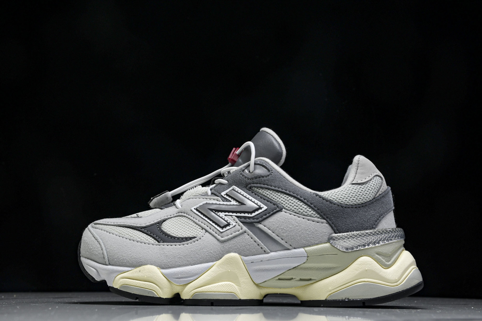 (童鞋)New Balance NB 9060系列 新百伦魔术扣童鞋 PV9060GRY尺寸 28 29