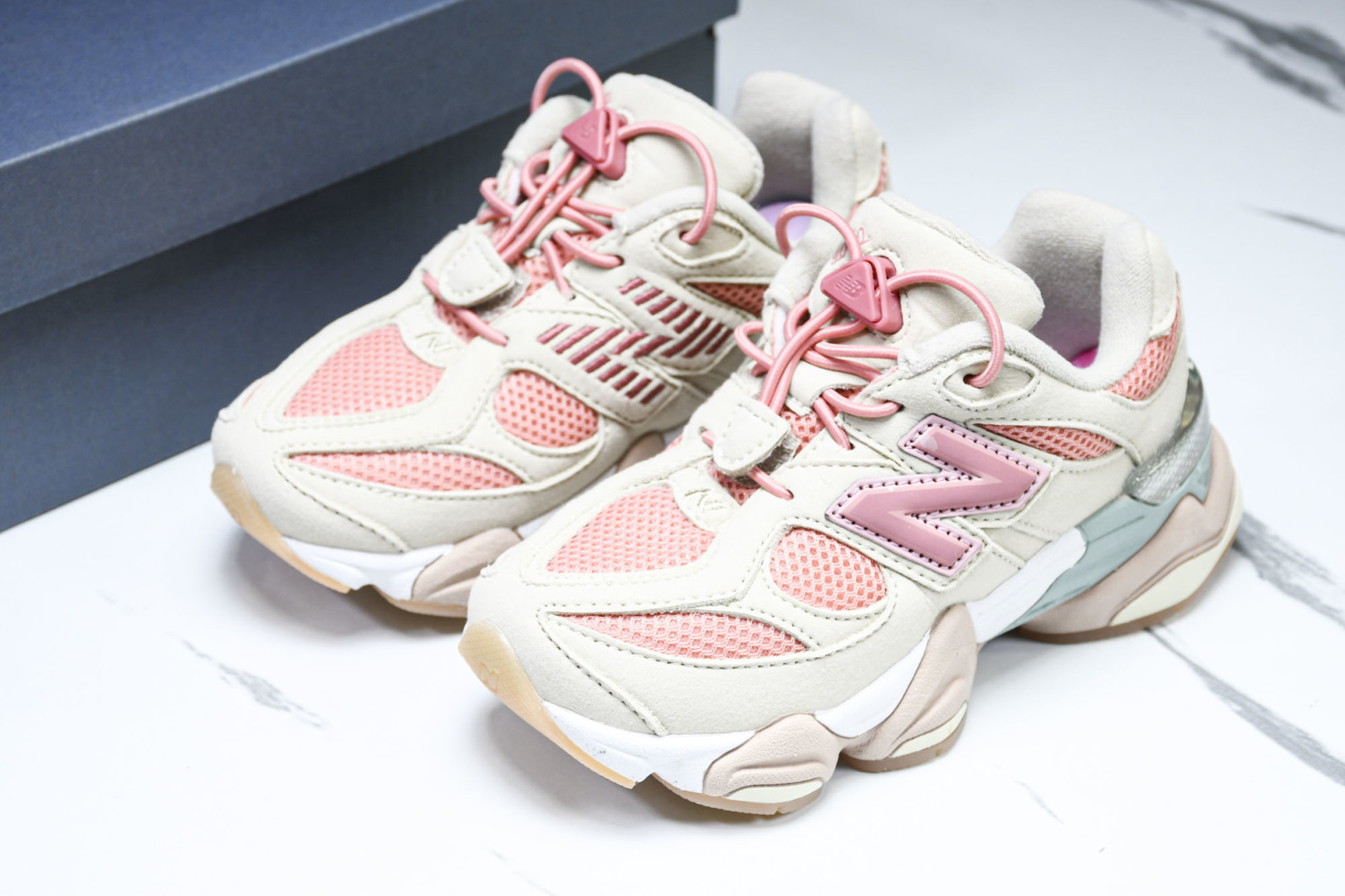 (童鞋)New Balance NB 9060系列 新百伦魔术扣童鞋 PV9060JF尺寸 28 29 