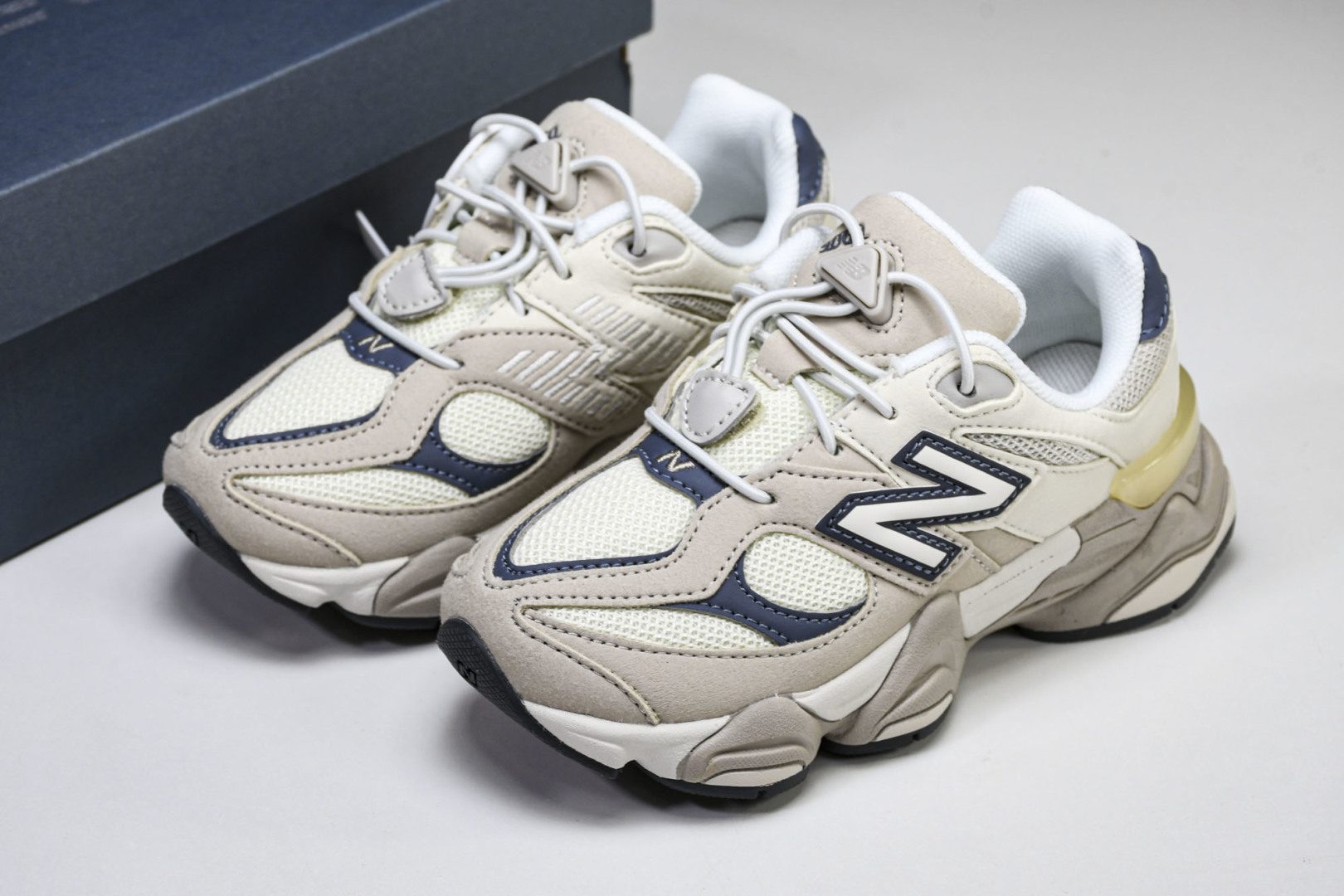(童鞋T1)New Balance NB 9060系列 新百伦魔术扣童鞋 PV9060EB尺寸 28 2