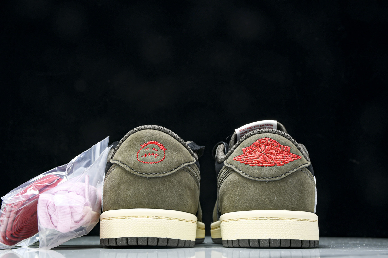 (纯原T1) 童鞋 Travis Scott x Air Jordan 1 Low OG AJ1 乔1T