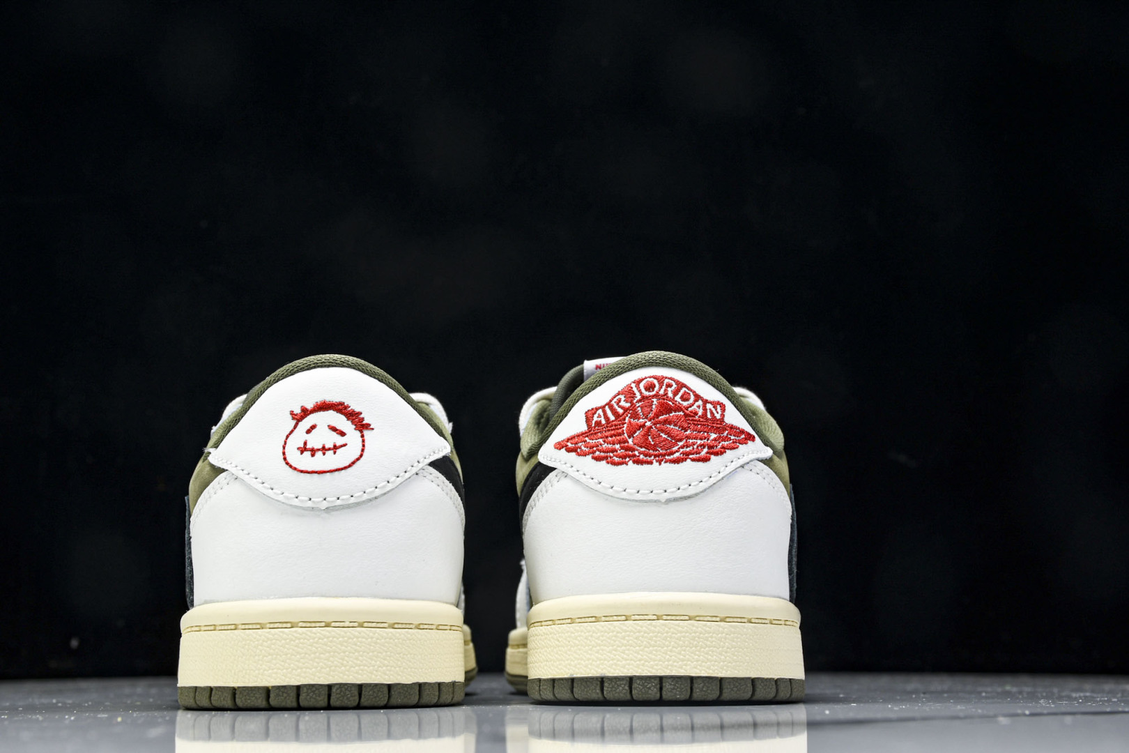 (纯原T1) 童鞋 Travis Scott x Air Jordan 1 Low OG AJ1 乔1T