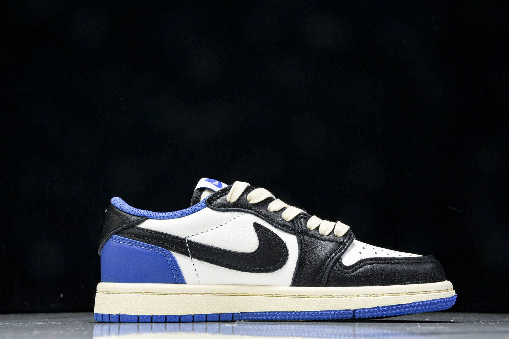 (纯原T1) 童鞋 Travis Scott x Air Jordan 1 Low OG AJ1 乔1T