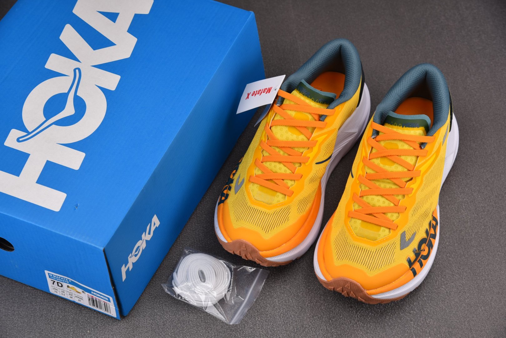 【纯原】HOKA ONE ONE Mafate X 黄色 -ZTM 尺码：36 36.5 37.5 38
