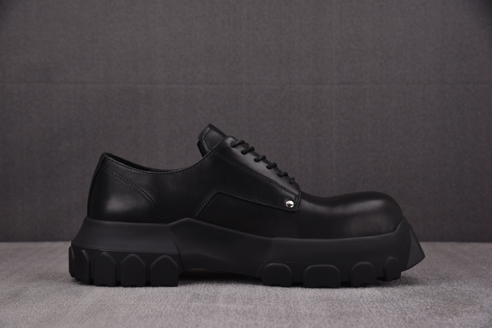  RICK OWENS Bozo Tractor Lace up Black 黑色 尺码：39 40 4