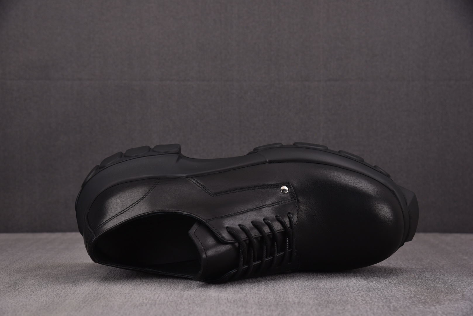  RICK OWENS Bozo Tractor Lace up Black 黑色 尺码：39 40 4