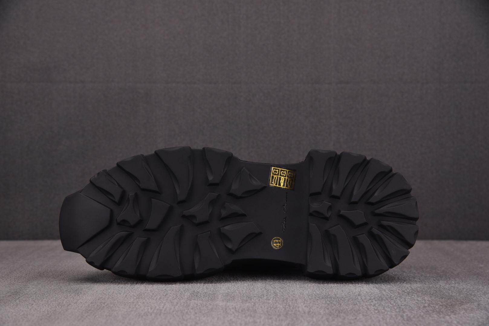  RICK OWENS Bozo Tractor Lace up Black 黑色 尺码：39 40 4