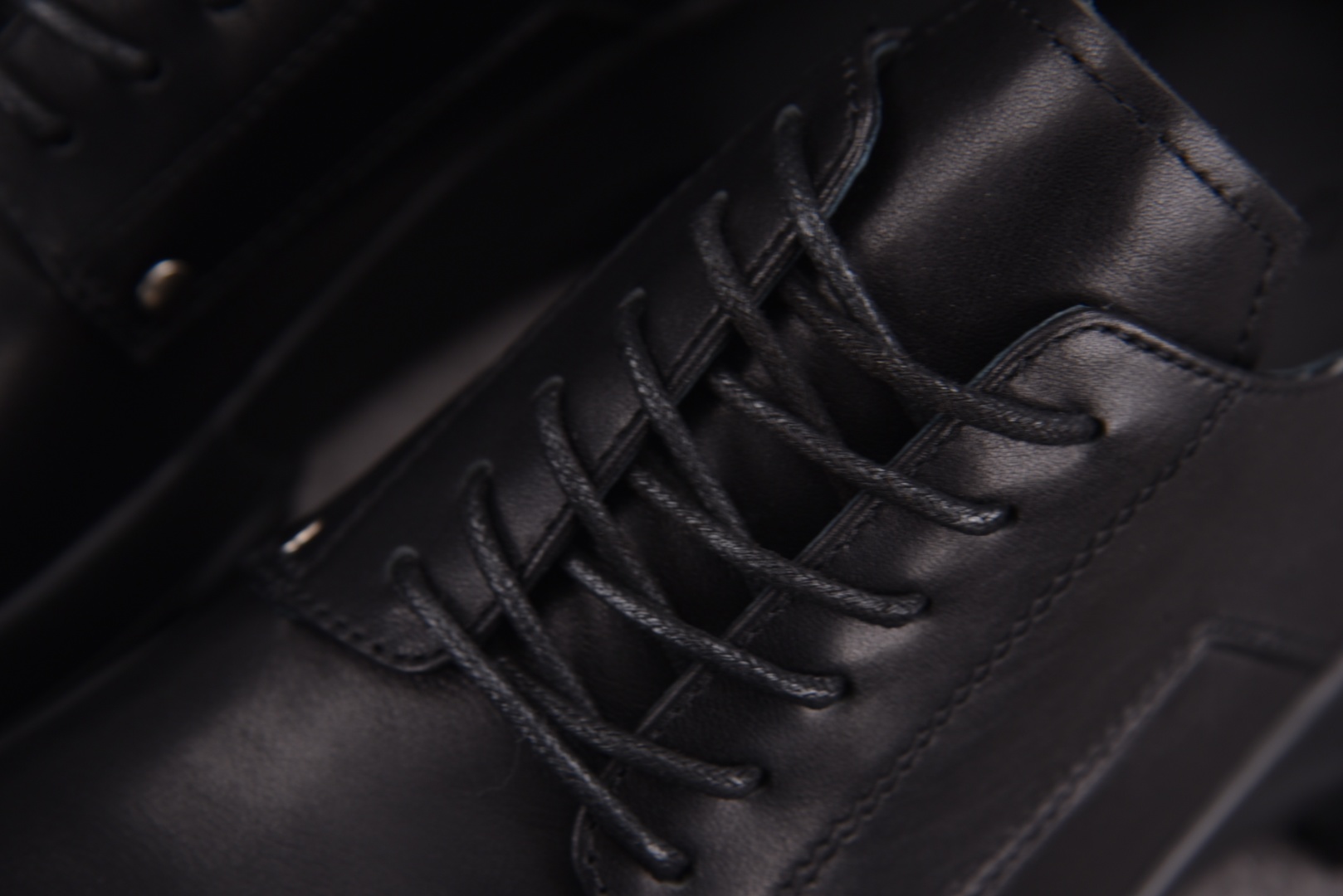  RICK OWENS Bozo Tractor Lace up Black 黑色 尺码：39 40 4