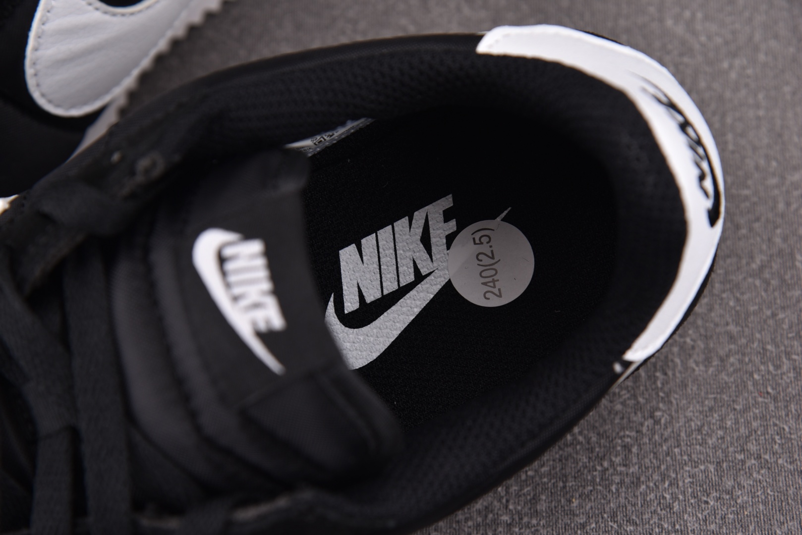  NK Cortez Textile Black White 黑白 HF0263-001 尺码：36 3