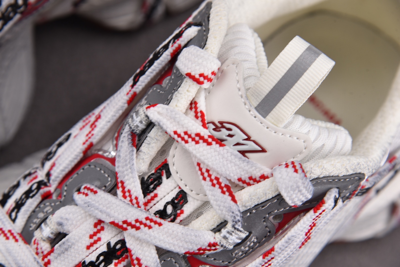  Balenciaga 3XL Extreme Lace White Red 3XL绑带 白红 尺寸 3