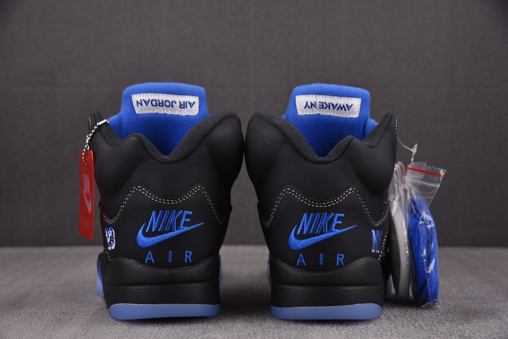  Air Jordan 5 Retro Awake NY Black 黑蓝 DV4982-004 尺寸 