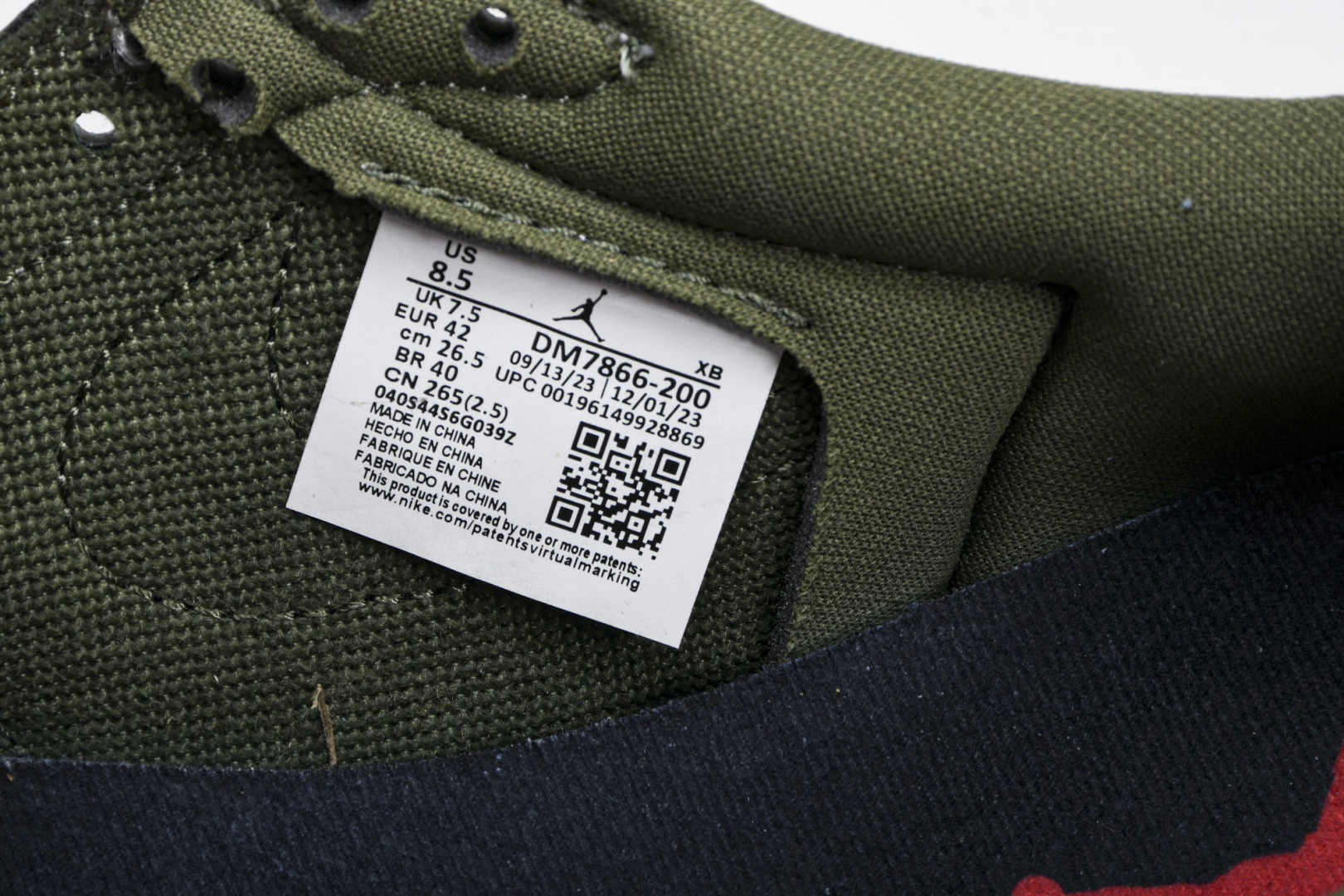  Travis Scott x Air Jordan 1 Low OG AJ1 乔1倒勾低帮 DM786