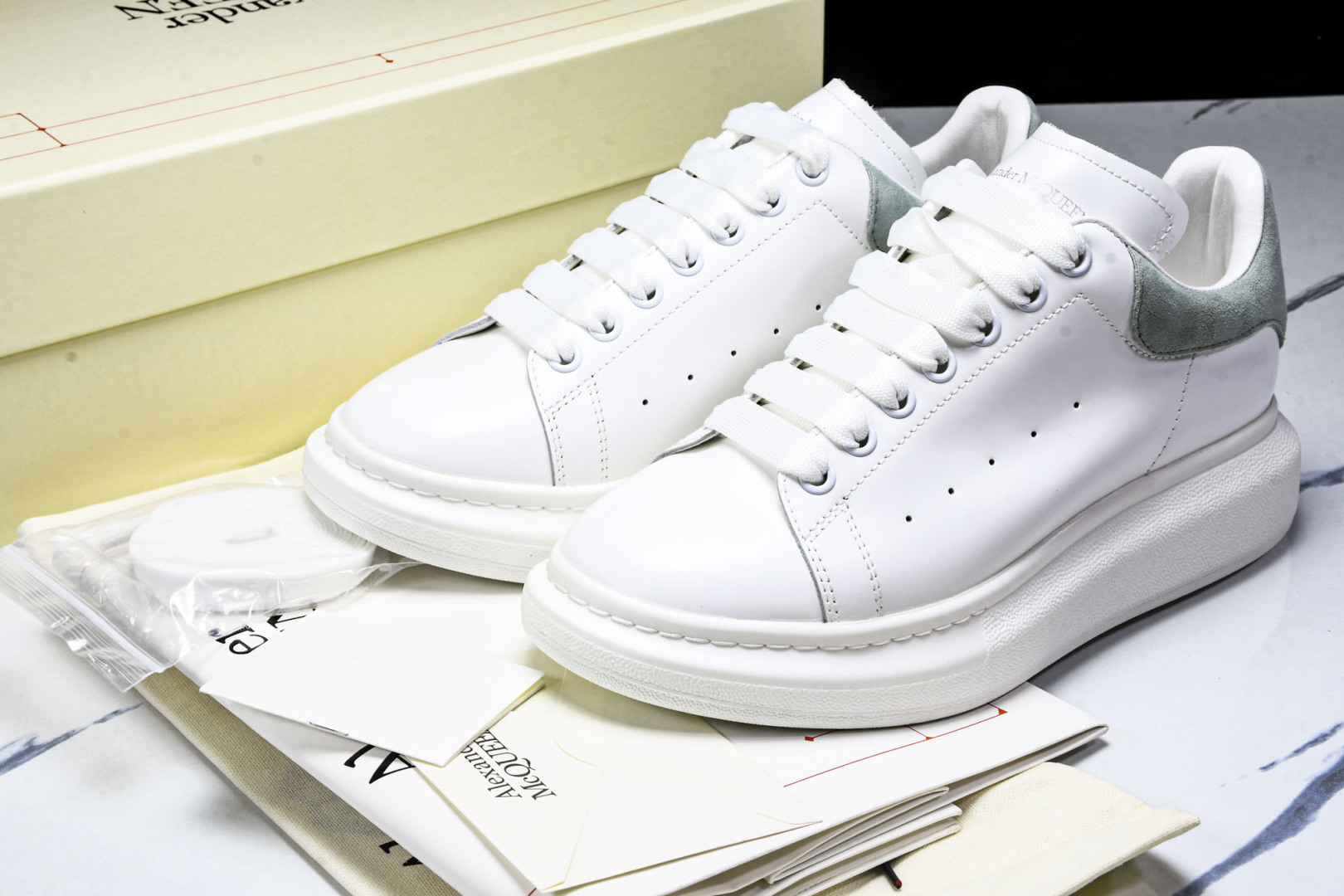  GD纯原Alexander McQueen 麦昆小白鞋1 尺寸 35 36 37 38 39 40 4