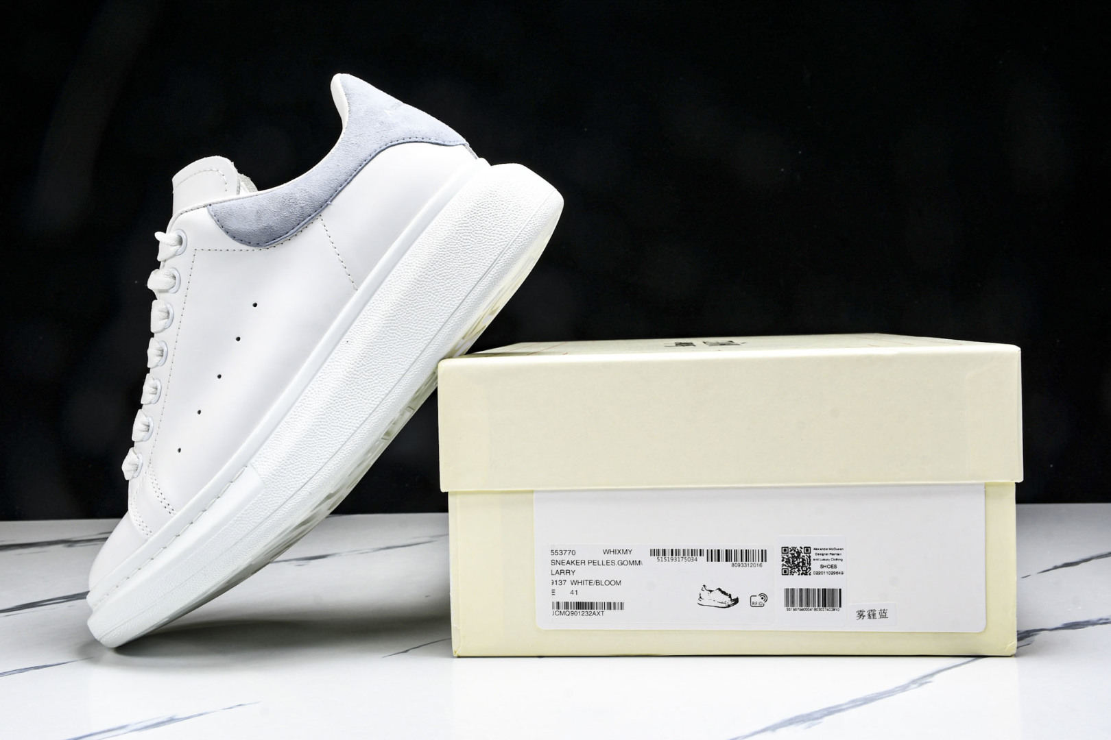  GD纯原Alexander McQueen 麦昆小白鞋3 尺寸 35 36 37 38 39 40 4