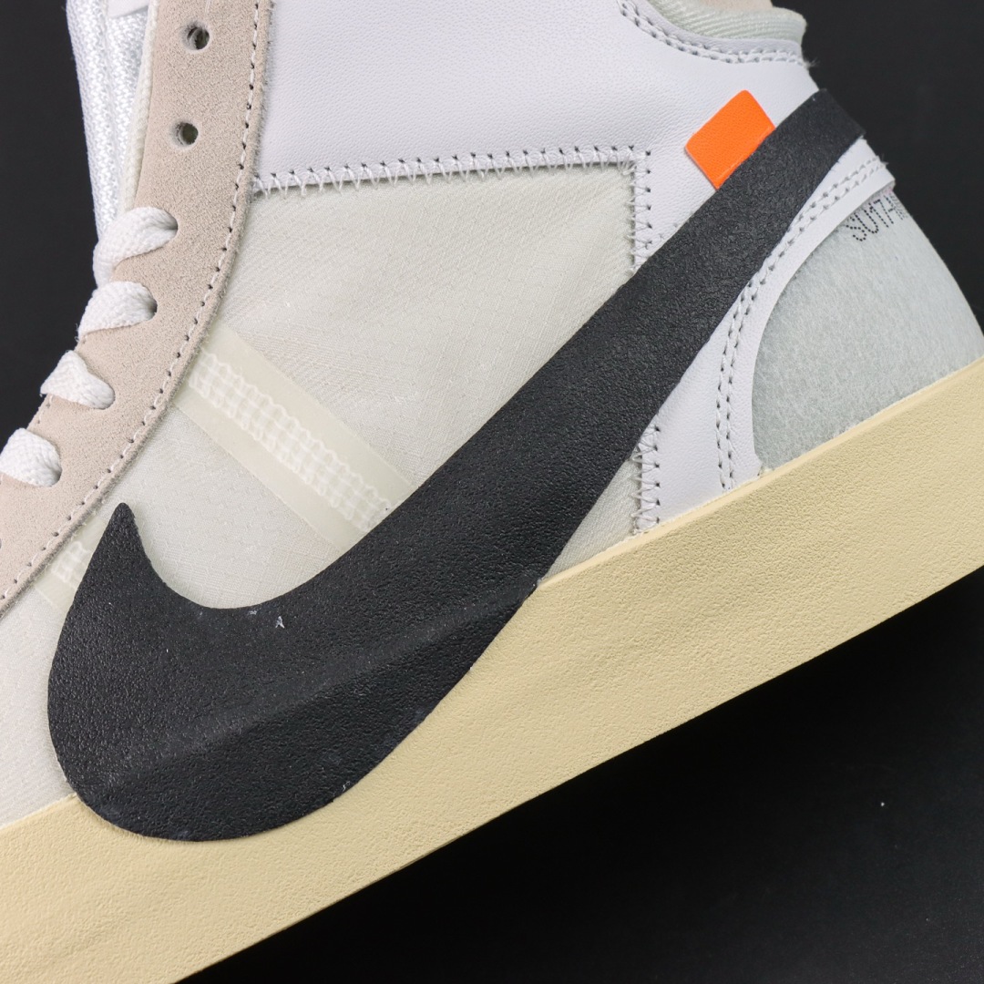 Off-White x NK Blazer Mid “The Ten” 米白色 AA3832-100
