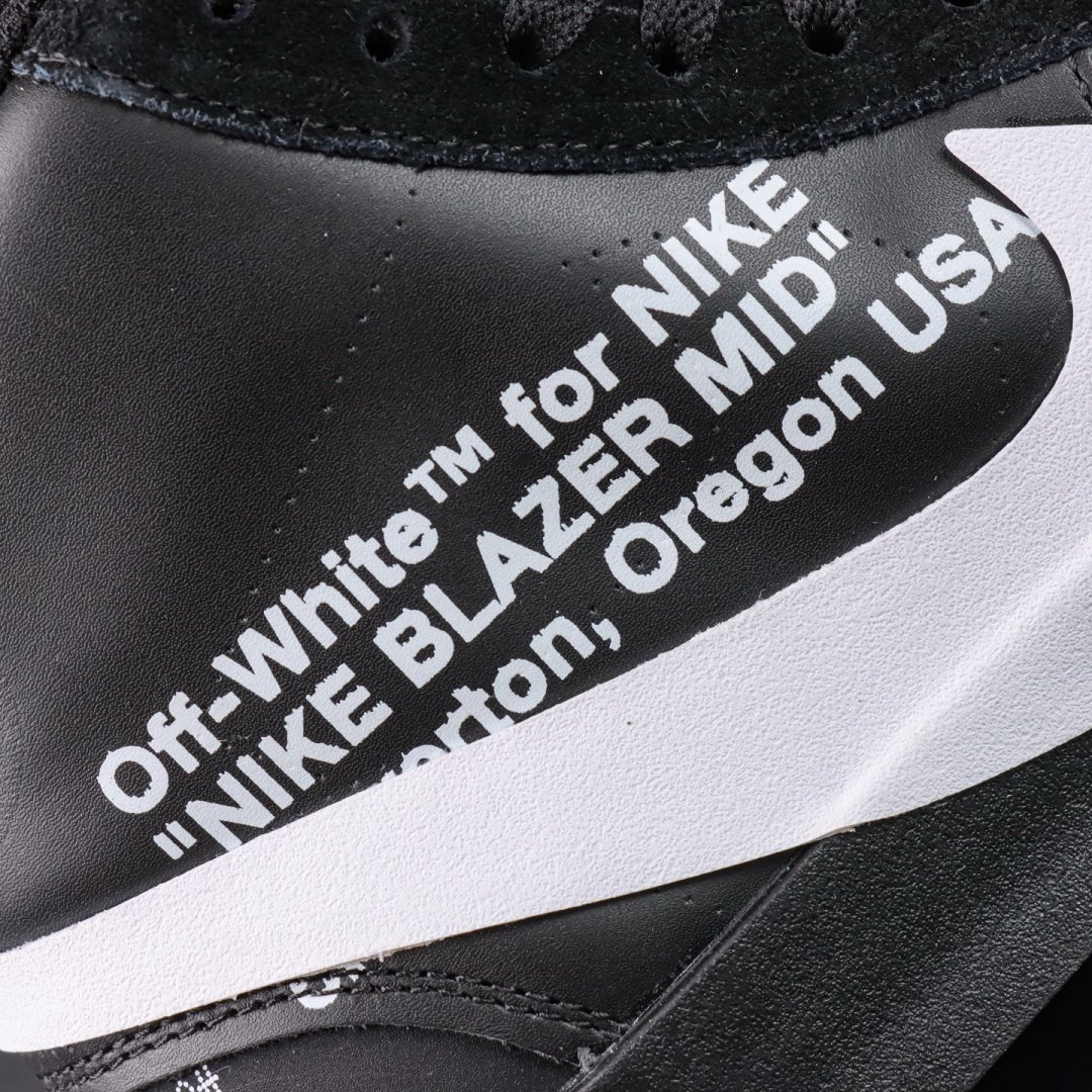  Off-White x NK Blazer Mid “Grim Reaper”黑白万圣节 AA3832