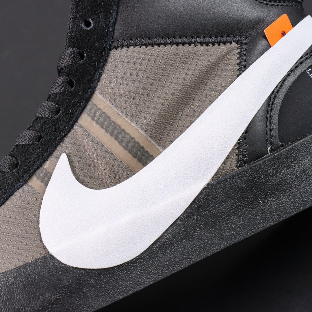  Off-White x NK Blazer Mid “Grim Reaper”黑白万圣节 AA3832