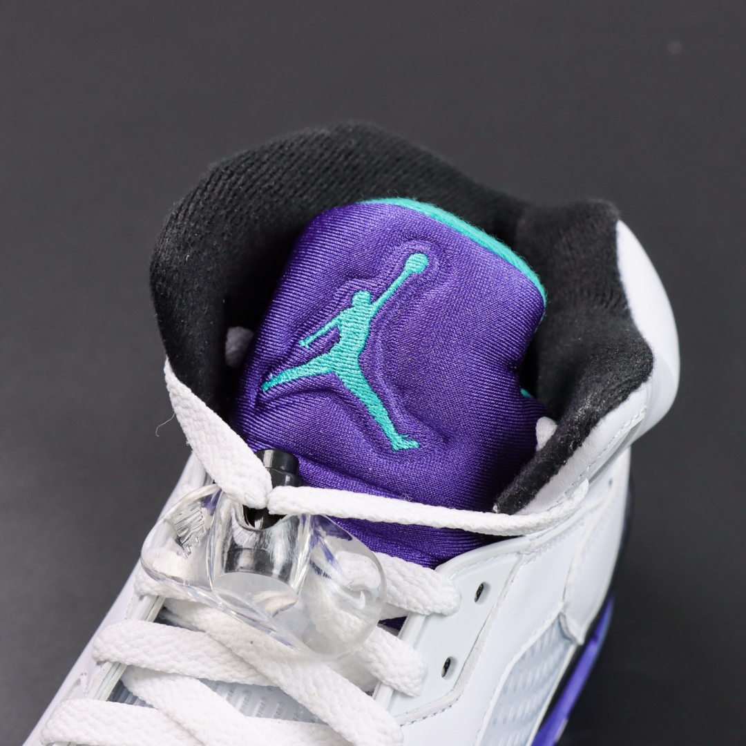 
Jordan Air Jordan 5 Retro Grape 白紫葡萄 女鞋 HQ7980-100
