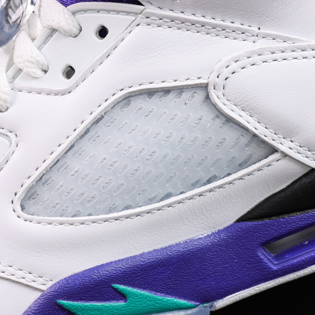 
Jordan Air Jordan 5 Retro Grape 白紫葡萄 女鞋 HQ7980-100
