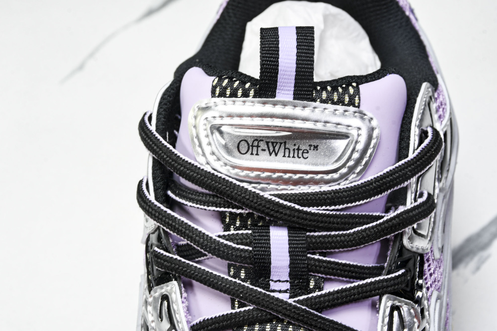  OFF WHITE 黑白三箭头登山厚底老爹鞋增高男女运动休闲鞋_3 尺寸 36 37 38 39 40