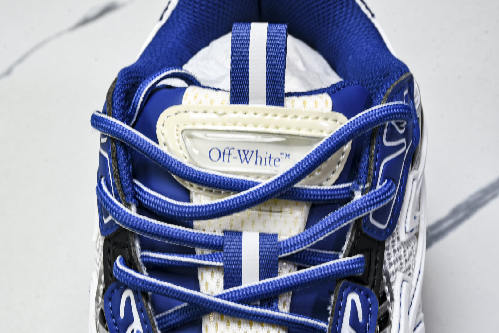  OFF WHITE 黑白三箭头登山厚底老爹鞋增高男女运动休闲鞋_4 尺寸 36 37 38 39 40