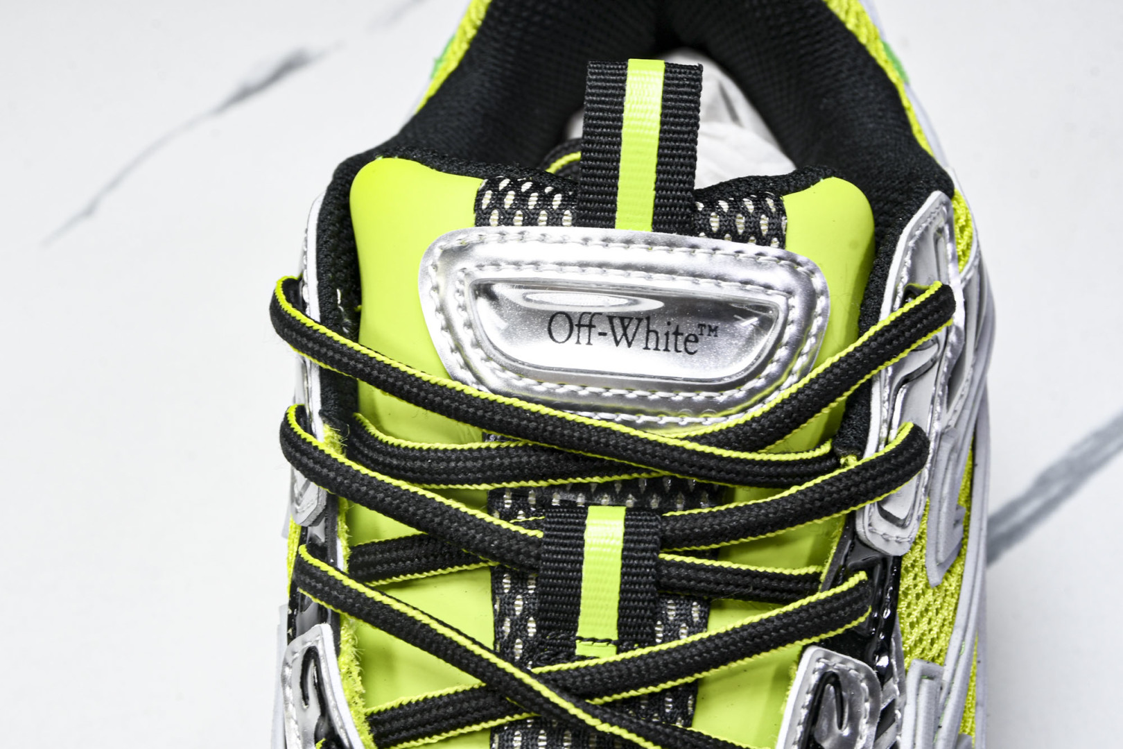  OFF WHITE 黑白三箭头登山厚底老爹鞋增高男女运动休闲鞋_8 尺寸 36 37 38 39 40