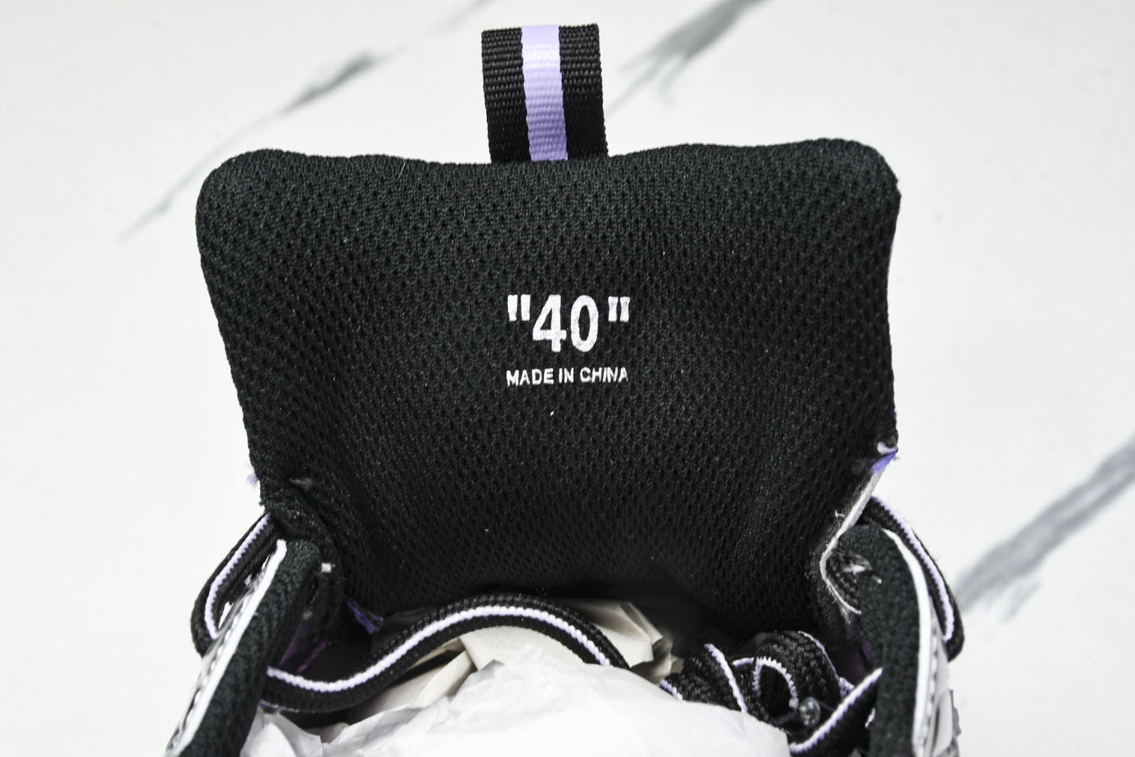 OFF WHITE 黑白三箭头登山厚底老爹鞋增高男女运动休闲鞋_10 尺寸 36 37 38 39 4