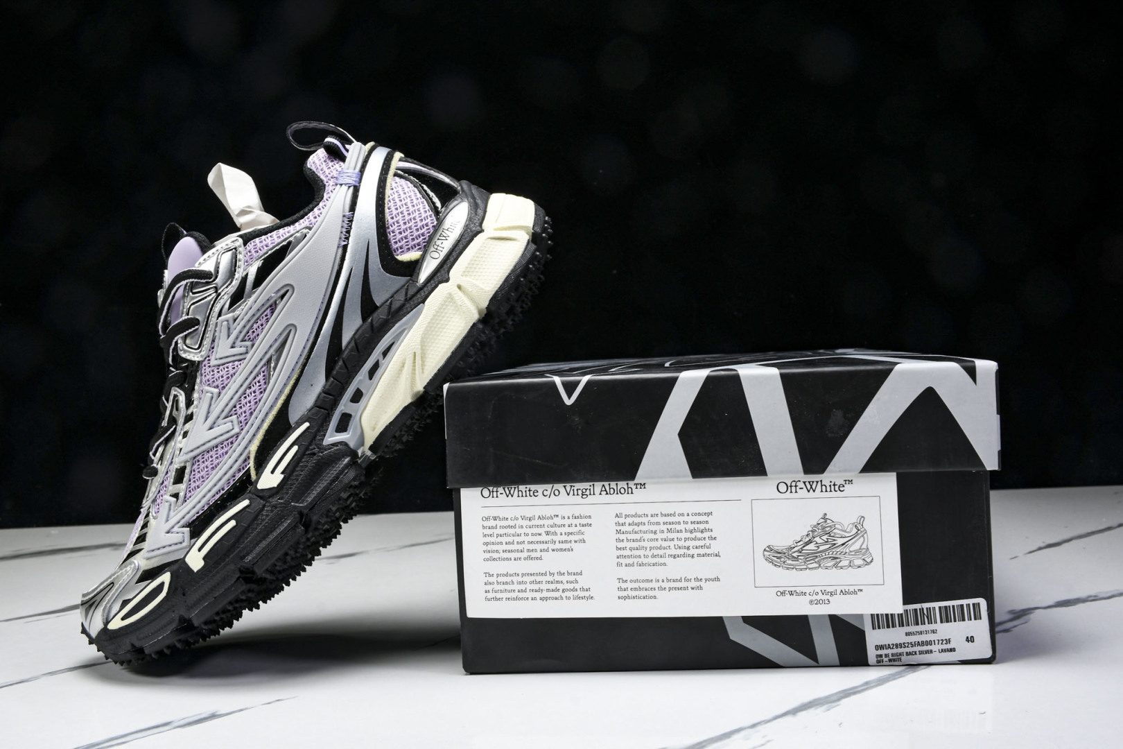 OFF WHITE 黑白三箭头登山厚底老爹鞋增高男女运动休闲鞋_10 尺寸 36 37 38 39 4