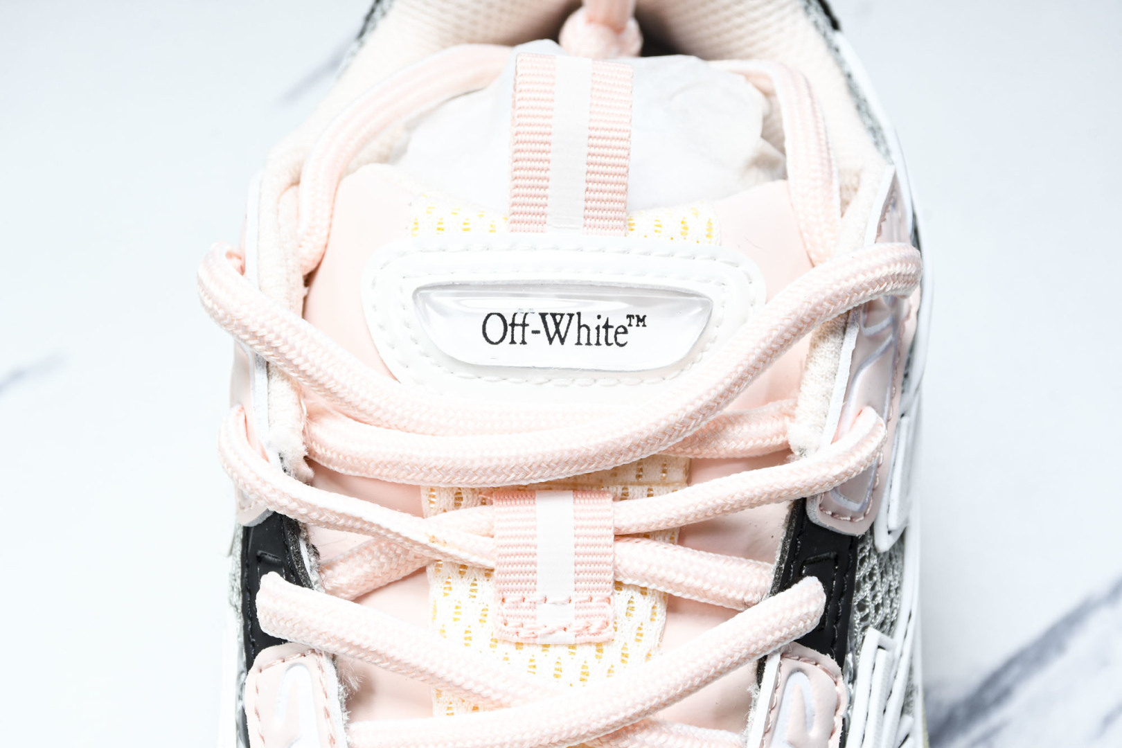  OFF WHITE 黑白三箭头登山厚底老爹鞋增高男女运动休闲鞋_14 尺寸 36 37 38 39 4