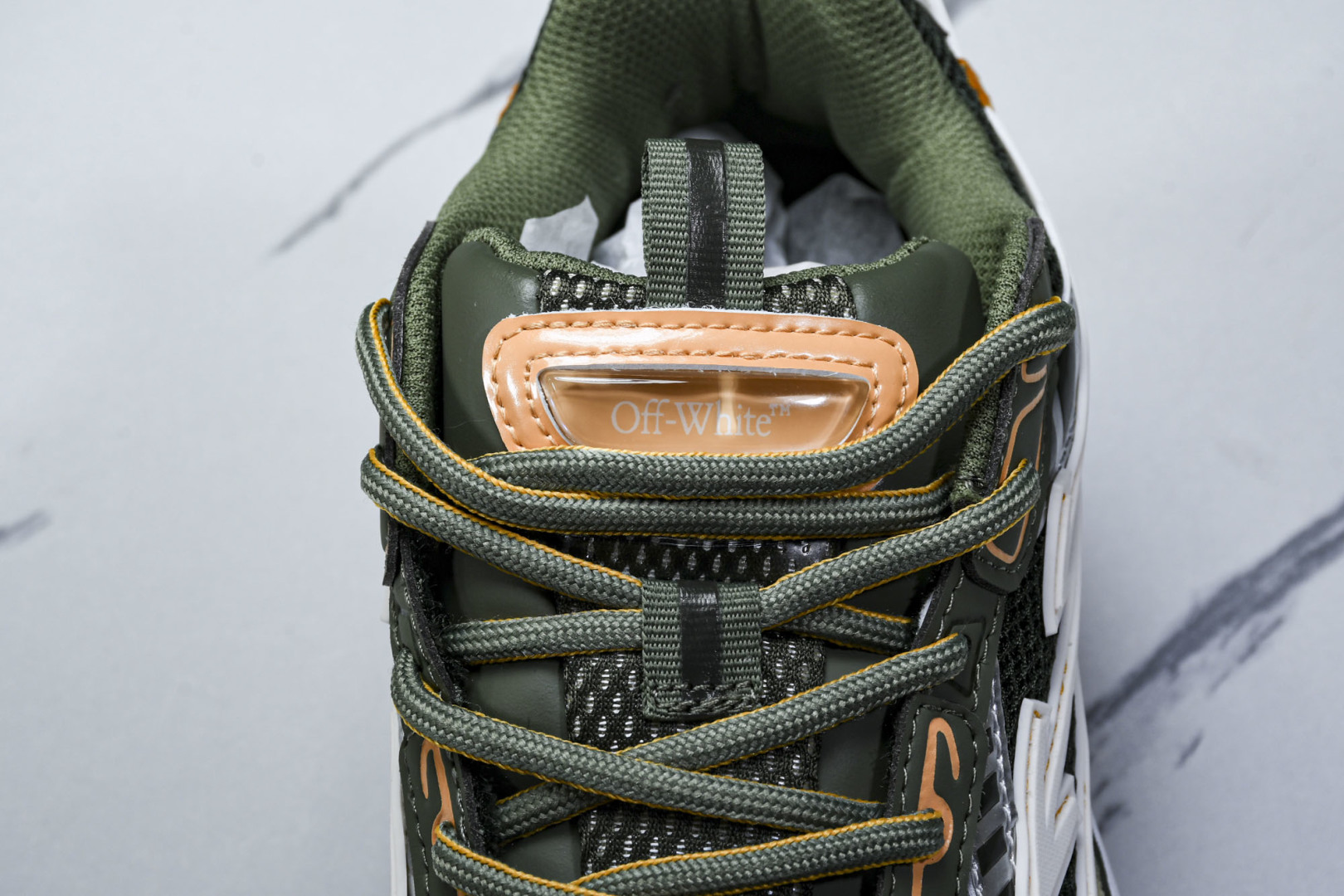  OFF WHITE 黑白三箭头登山厚底老爹鞋增高男女运动休闲鞋_16 尺寸 36 37 38 39 4