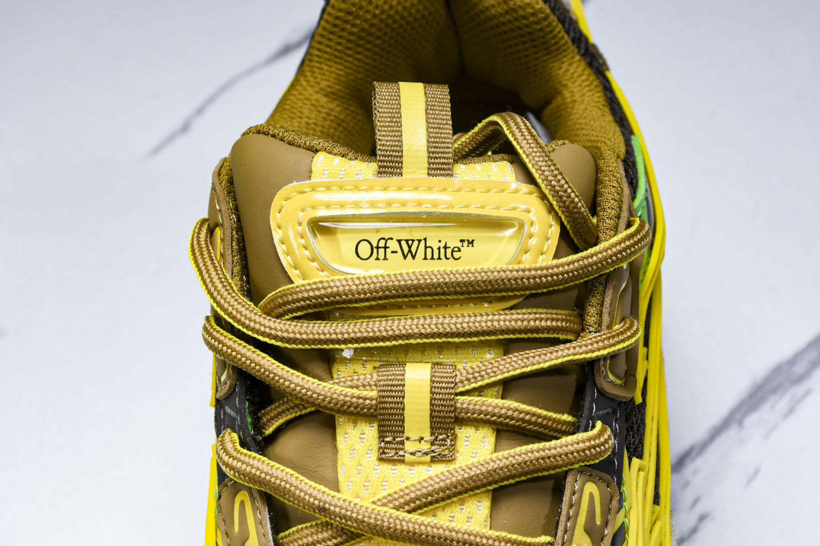  OFF WHITE 黑白三箭头登山厚底老爹鞋增高男女运动休闲鞋_19 尺寸 36 37 38 39 4