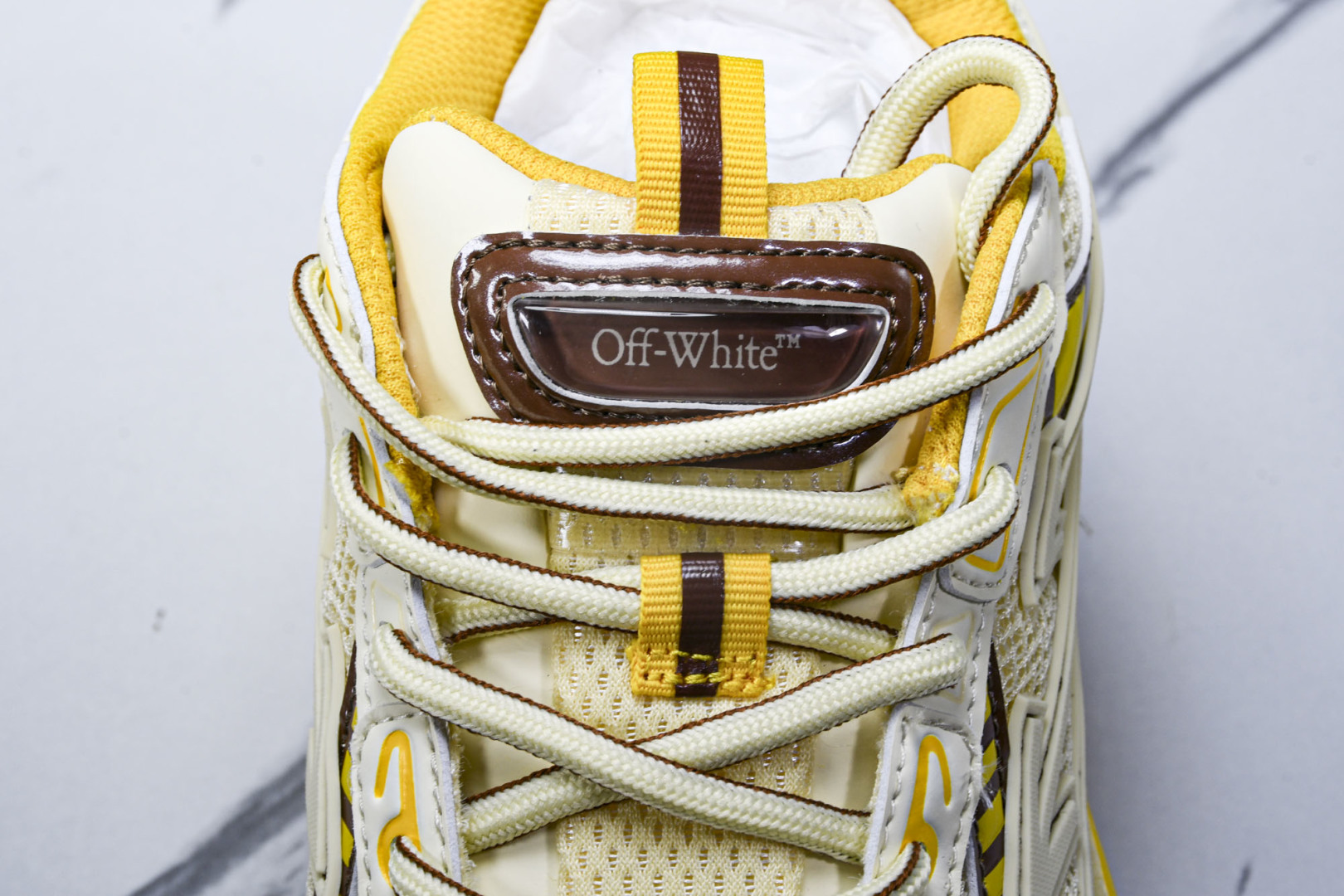  OFF WHITE 黑白三箭头登山厚底老爹鞋增高男女运动休闲鞋_22 尺寸 36 37 38 39 4