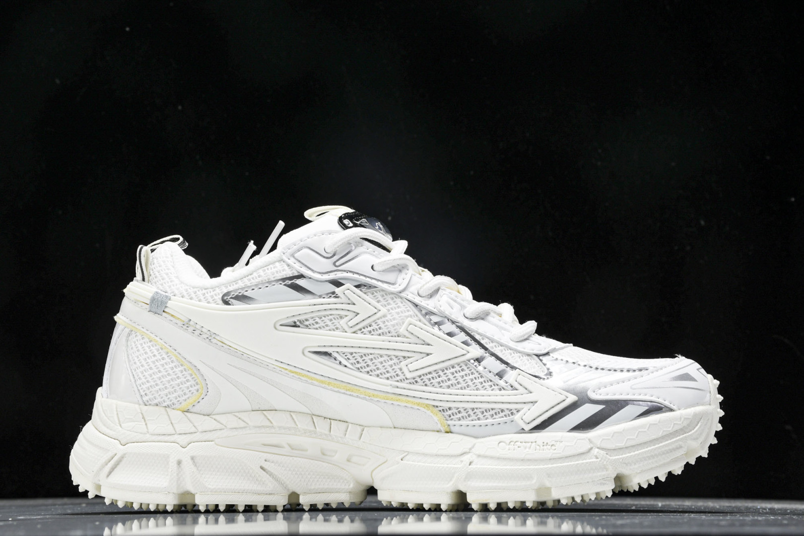  OFF WHITE 黑白三箭头登山厚底老爹鞋增高男女运动休闲鞋_23 尺寸 36 37 38 39 4