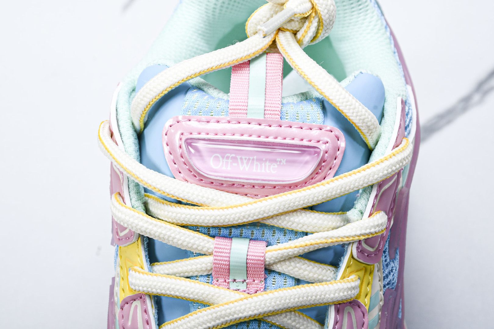  OFF WHITE 黑白三箭头登山厚底老爹鞋增高男女运动休闲鞋_24 尺寸 36 37 38 39 4
