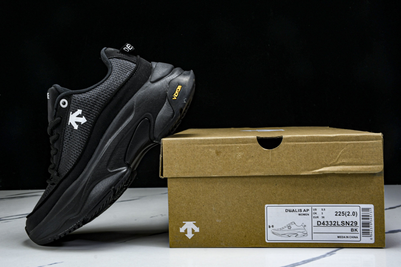  迪桑特·DESCENTE Dualis AP 逍客AP系列低帮厚底越野徒步户外休闲运动鞋 D4332L