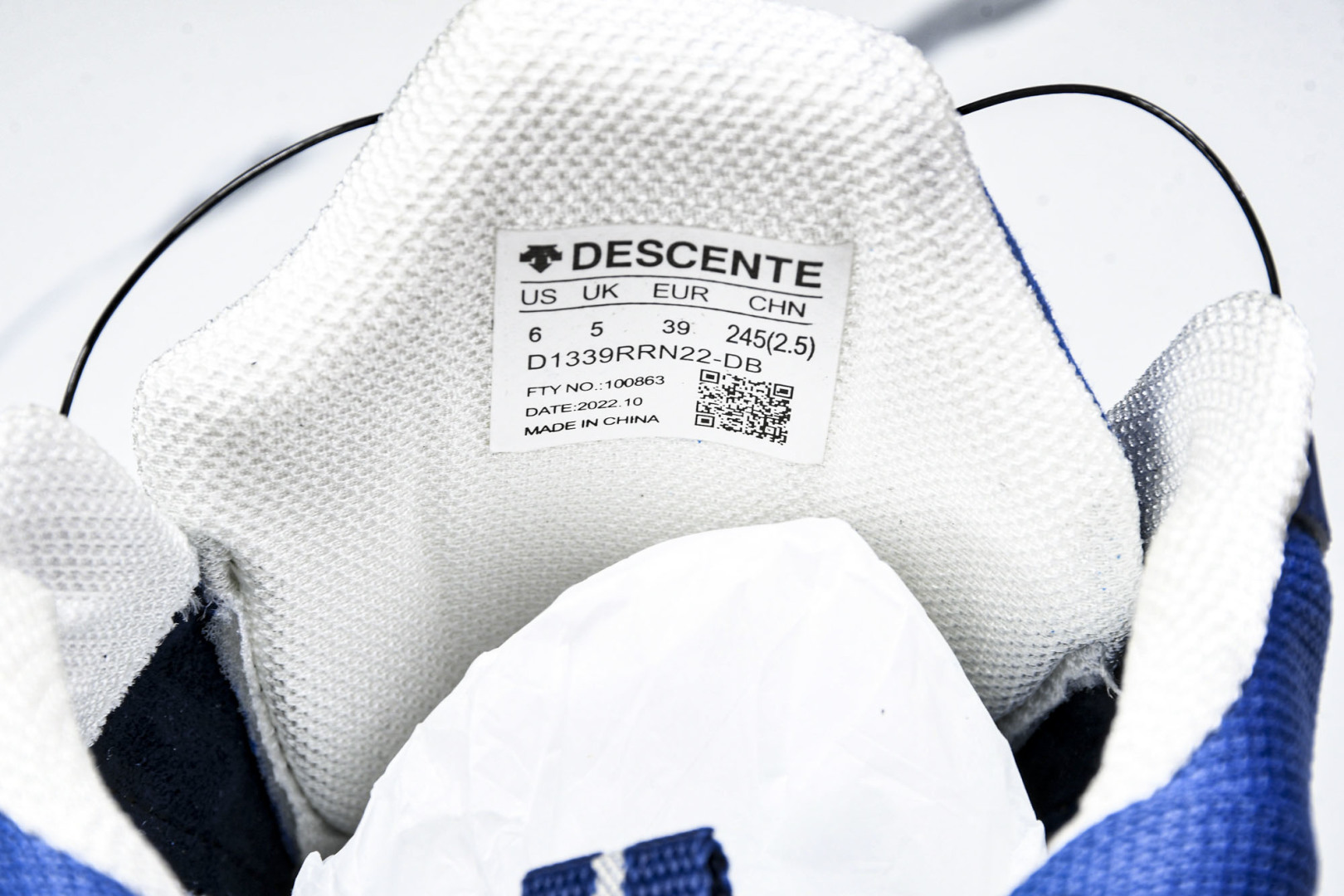  迪桑特DESCENTE BOA 运动慢跑鞋 D1339 RRN22 尺码：39 40 41 42 43