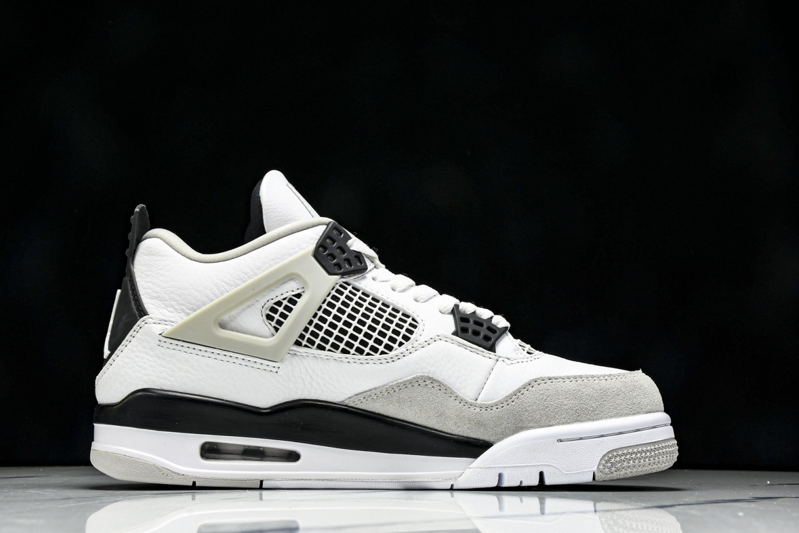  Air Jordan 4 Military Black AJ4 乔4灰黑拼接 DH6927-111 尺
