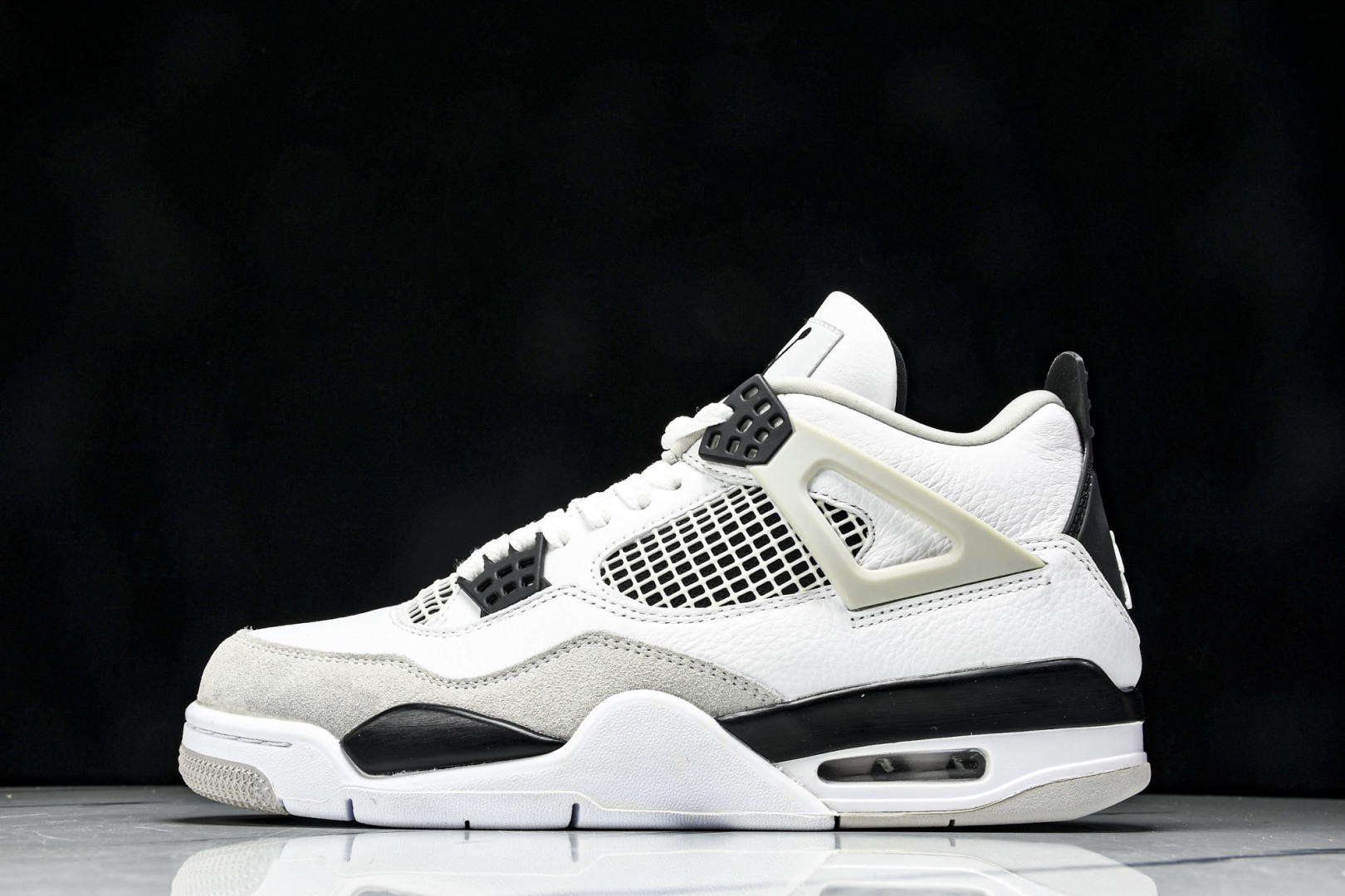  Air Jordan 4 Military Black AJ4 乔4灰黑拼接 DH6927-111 尺