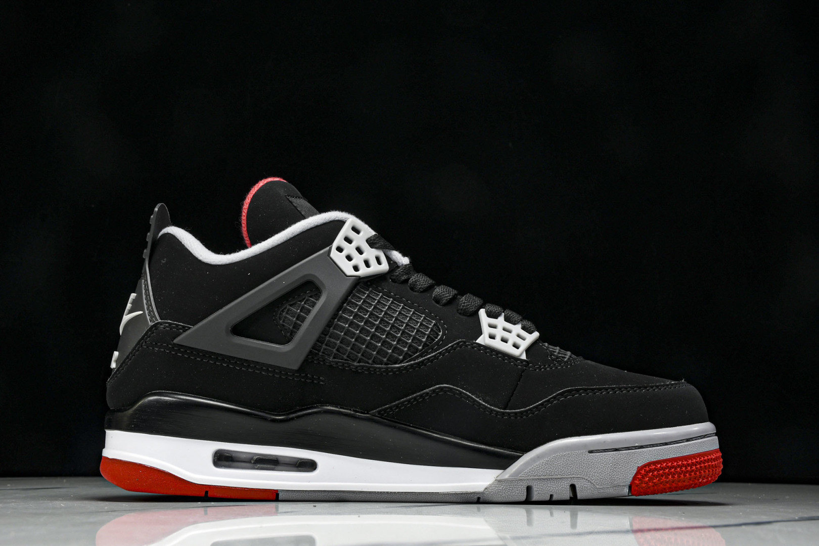  Air Jordan 4 Retro Bred AJ4 乔124元年复刻新黑红 -060 尺寸 40 