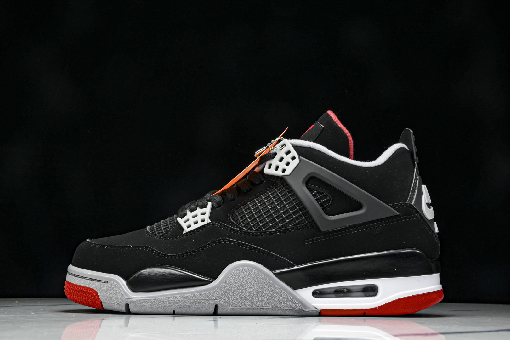  Air Jordan 4 Retro Bred AJ4 乔124元年复刻新黑红 -060 尺寸 40 