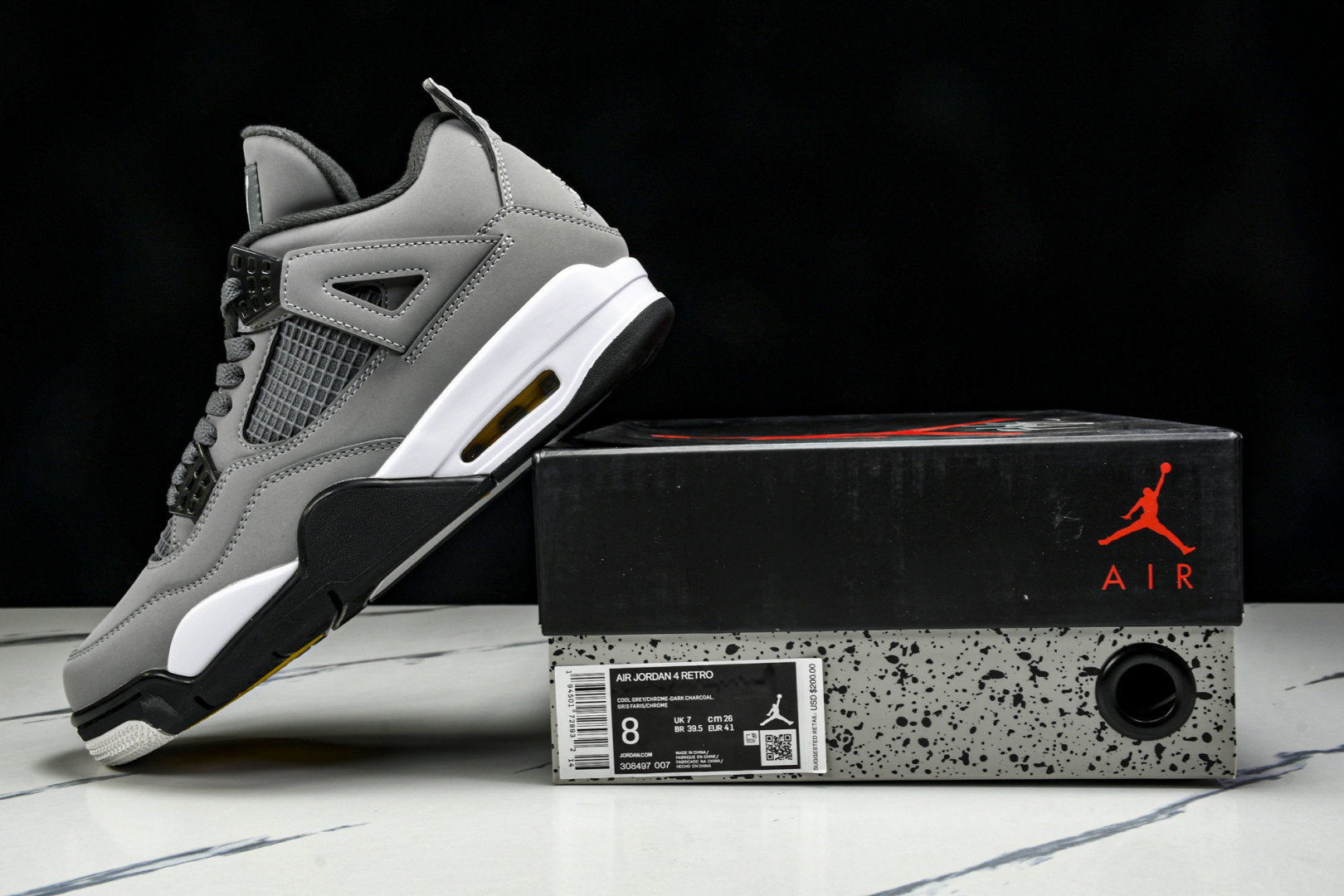  Air Jordan 4 Retro Cool Grey AJ4 乔4酷灰 -007 尺寸 40 40