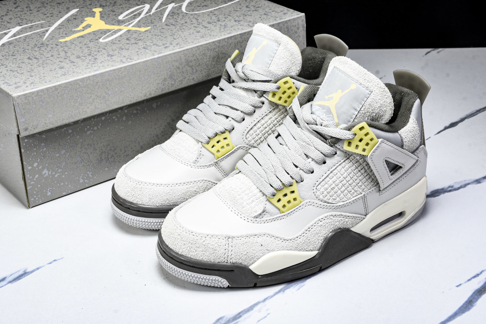  Air Jordan 4 Retro Craft AJ4 乔4灰水泥 DV3742-021 尺寸 40