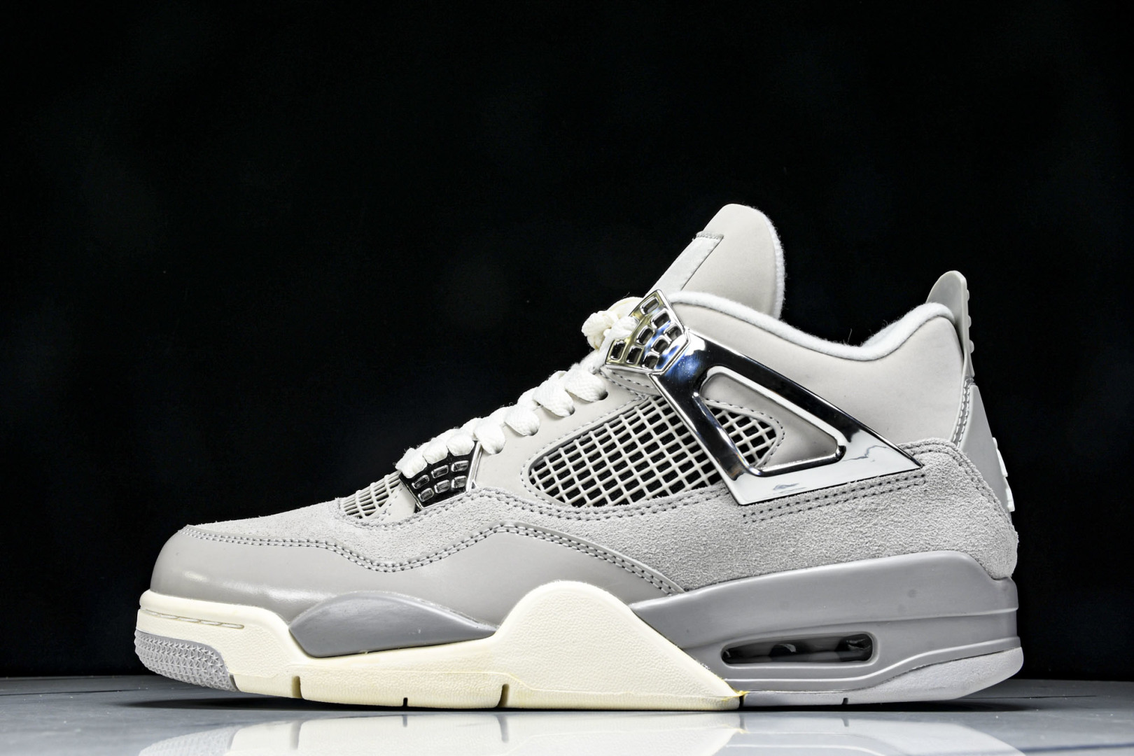  Air Jordan 4 Retro Frozen Moments AJ4 乔4电镀银 AQ9129-