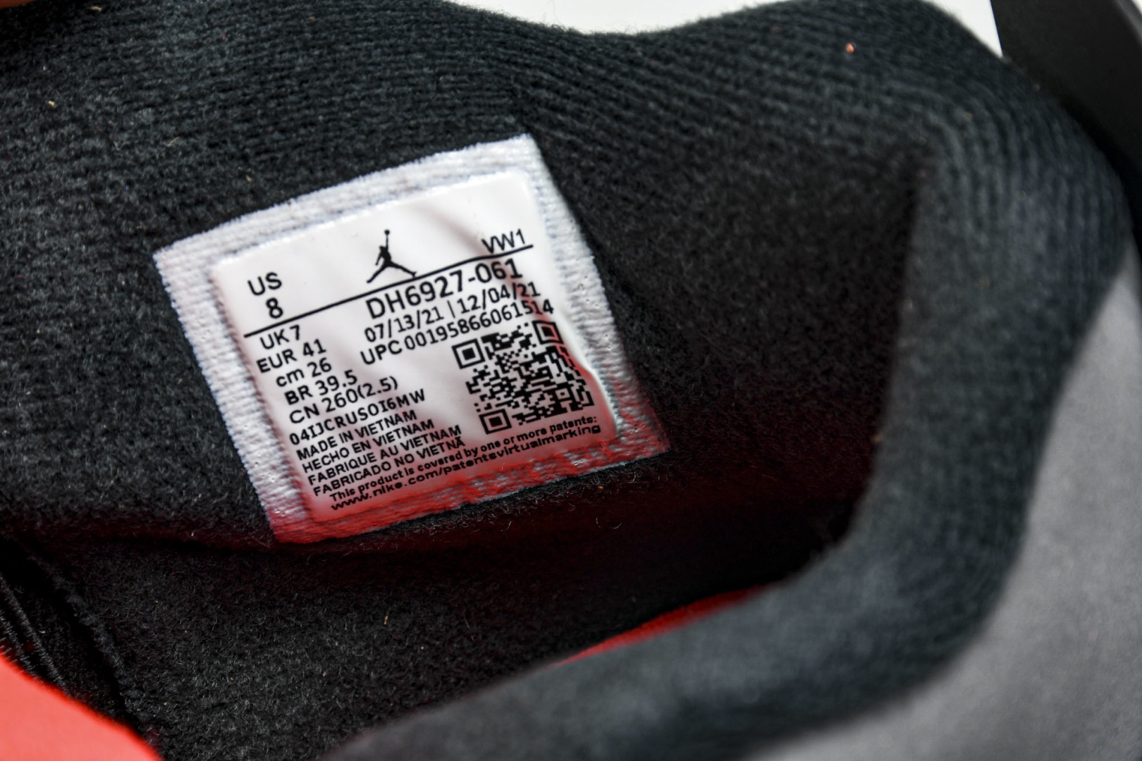  Air Jordan 4 Retro Infrared AJ4 乔4黑灰红外线 DH6927-061 