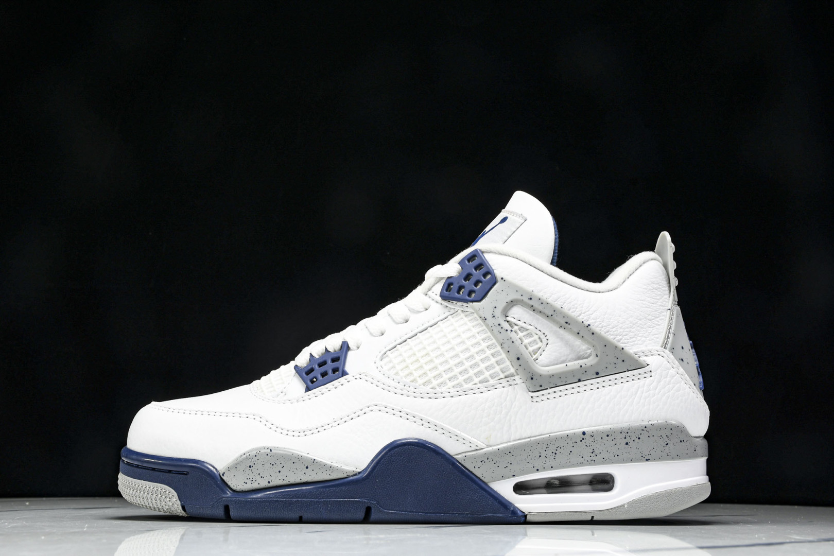  Air Jordan 4 Retro Midnight Navy AJ4 乔4 午夜蓝 男子文化篮球鞋