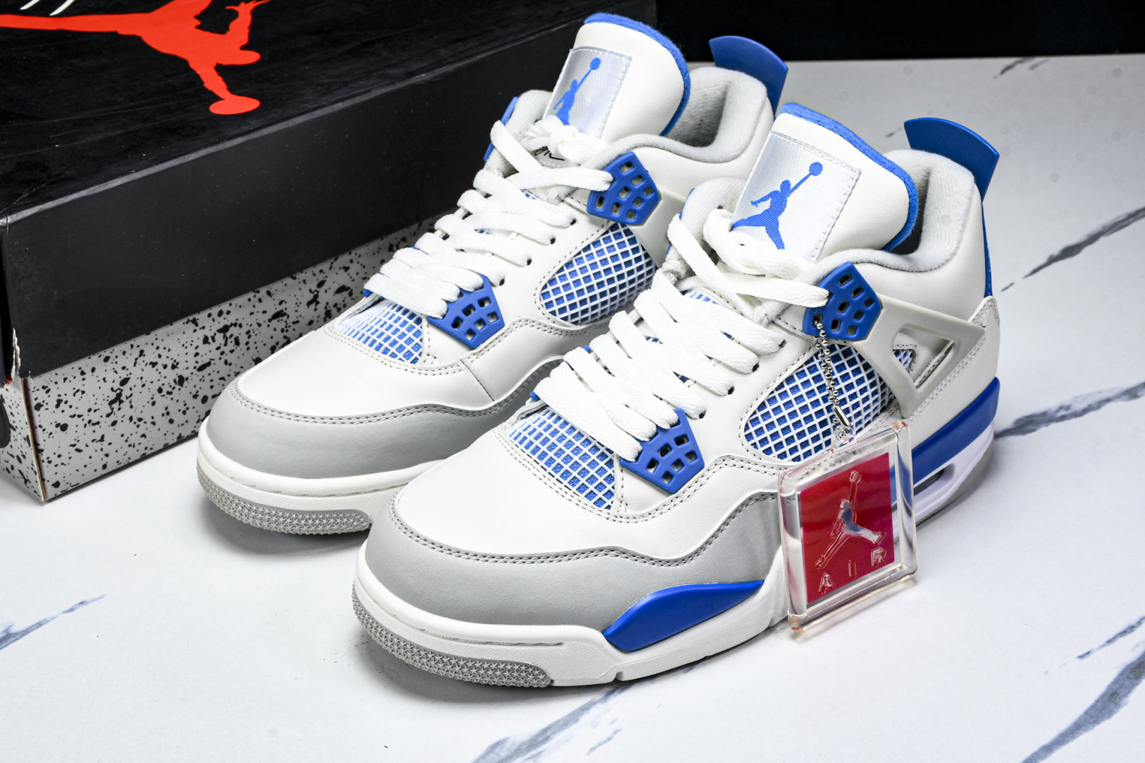 Air Jordan 4 Retro Military Blue AJ4 乔4白蓝 -105 尺寸 4