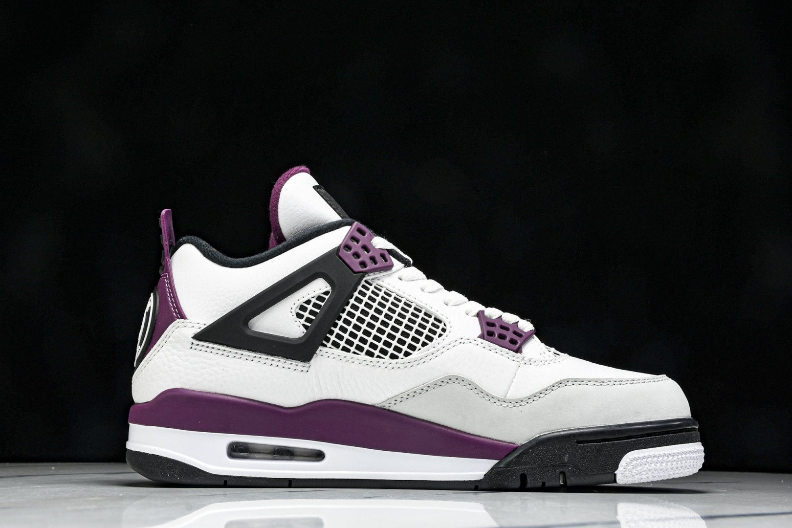  Air Jordan 4 Retro PSG AJ4 乔4 大巴黎  白紫红色 巴黎圣日尔曼联名 CZ